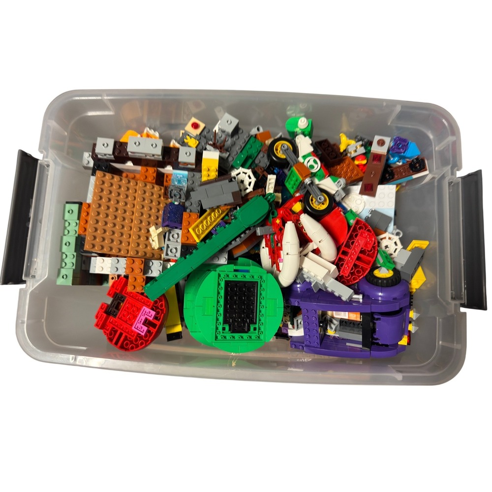 LEGO Bulk Lot Mixed Bricks Minecraft 21271 Super Mario Pieces 5lb Tub